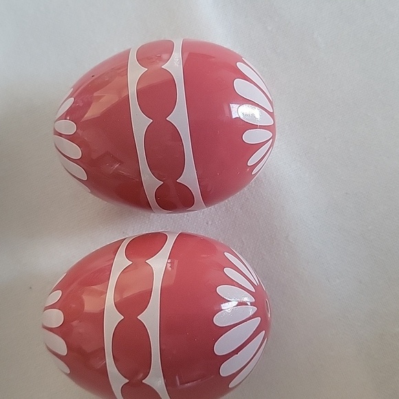 12 Ceramic Colorful Decrotive Lightweight Eggs Easter - Picture 5 of 12